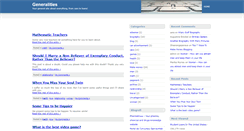 Desktop Screenshot of generalities.opiniaoweb.com